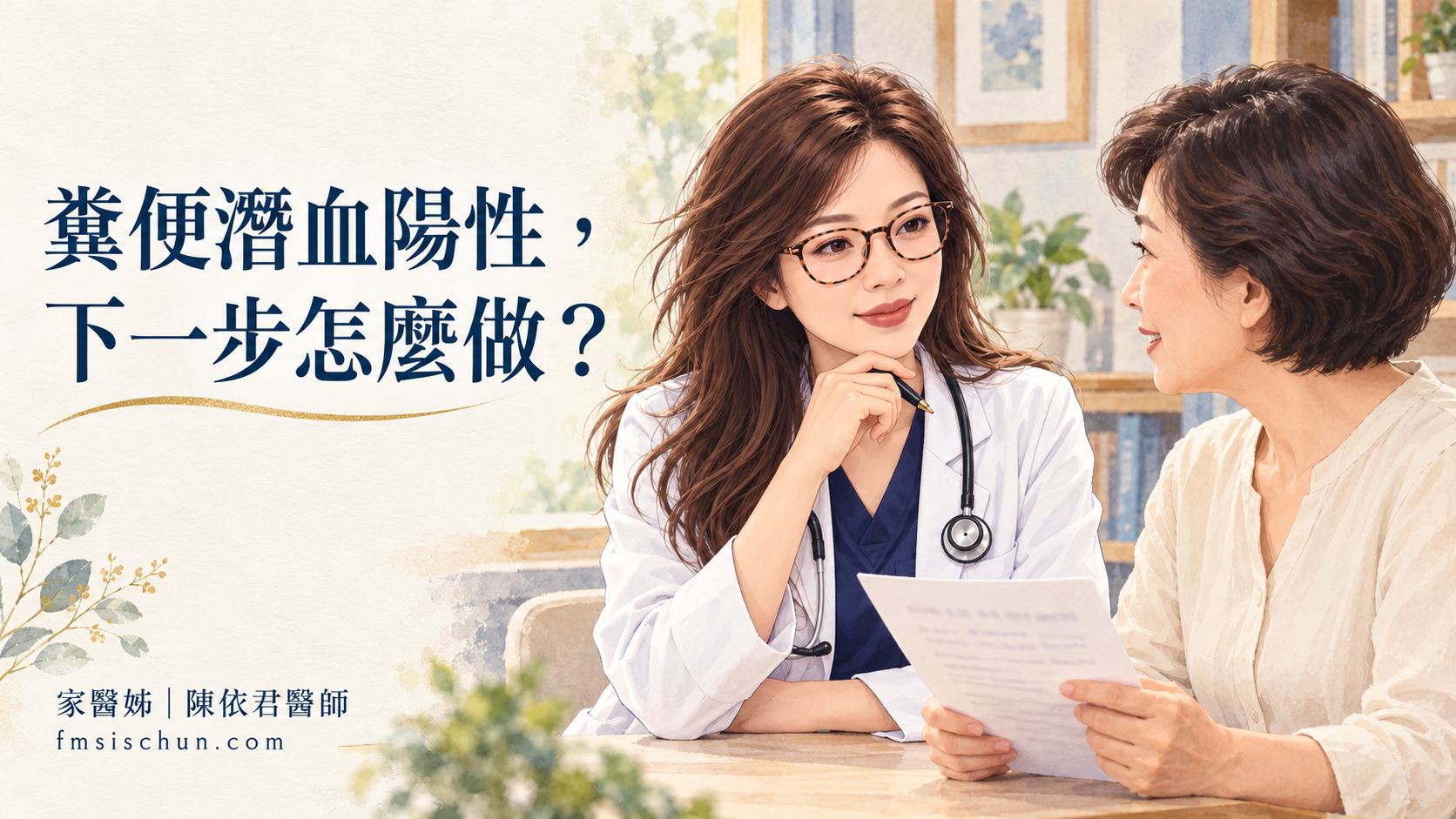 糞便潛血陽性，就是大腸癌嗎？為什麼大腸鏡不建議拖